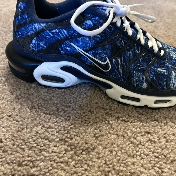 Nike Air Max Plus TN Shattered Ice Midnight Navy/White Shoes Size 12